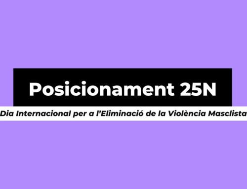 25N: Dia Internacional per a l’Eliminació de la Violència Masclista